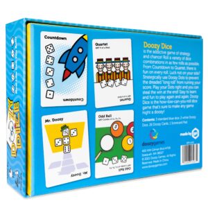 Doozy Dice - Addictive Dice Game of Strategy and Chance, Fast Paced Games for Families, Kids Card and Dice Game, Toy Gift for Boys & Girls, Teens & Adults