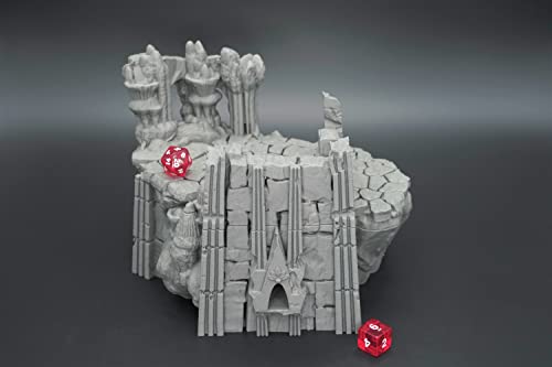 Underground Tower Ruins by GameScape3D, 3D Printed Tabletop RPG Scenery and Wargame Terrain for 28mm Miniatures