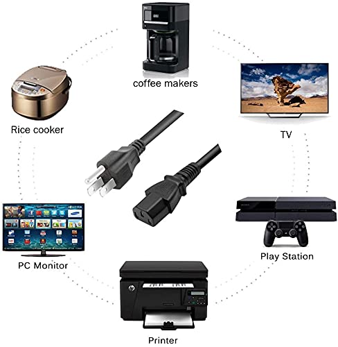 PPJ AC in Power Cord Outlet Socket Cable Plug Lead for Ampeg SVT-CL SVTCL Classic Bass Head Amp Guitar Amplifier