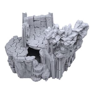 Underground Tower Ruins by GameScape3D, 3D Printed Tabletop RPG Scenery and Wargame Terrain for 28mm Miniatures