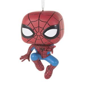 hallmark marvel spider-man funko pop! resin christmas ornament