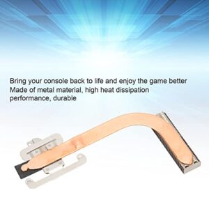 Game Console Cooler Heatsink, Durable Cooling Copper Foil Metal Heat Dissipation Internal Heatsink Replacement for Switch