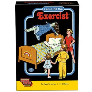 cryptozoic entertainment let's call the exorcist: steven rhodes games vol. 2 - dark retro social deduction game, ages 14+, 4-8 players, 20-45 min (cze29484)