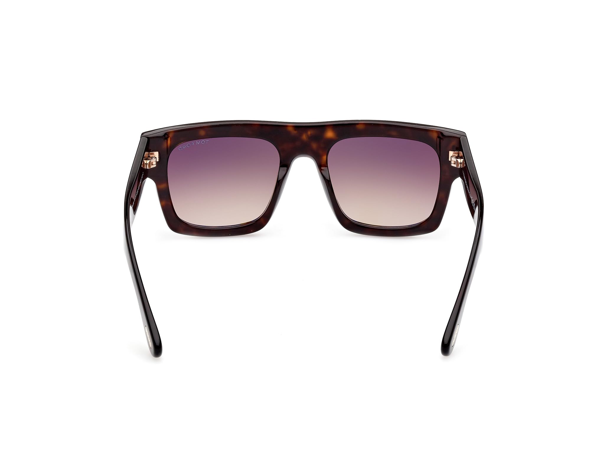 Tom Ford FAUSTO FT 0711 Dark Havana/Light Brown Shaded 53/20/145 unisex Sunglasses