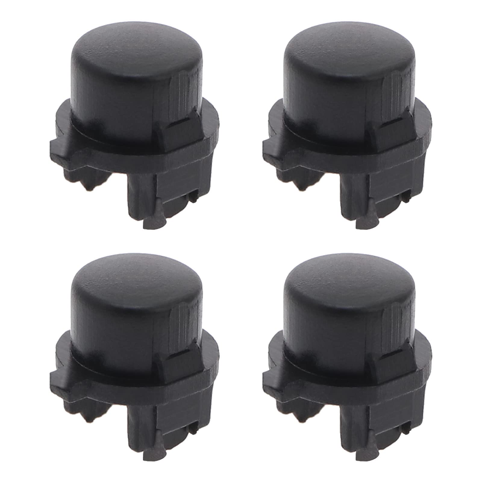 Micro Traders 4PCS Release Eject Lock Buttons Compatible with Nintendo Switch Compatible with Joy-Con Controllers Replacement Parts Plastic Black, EC|153