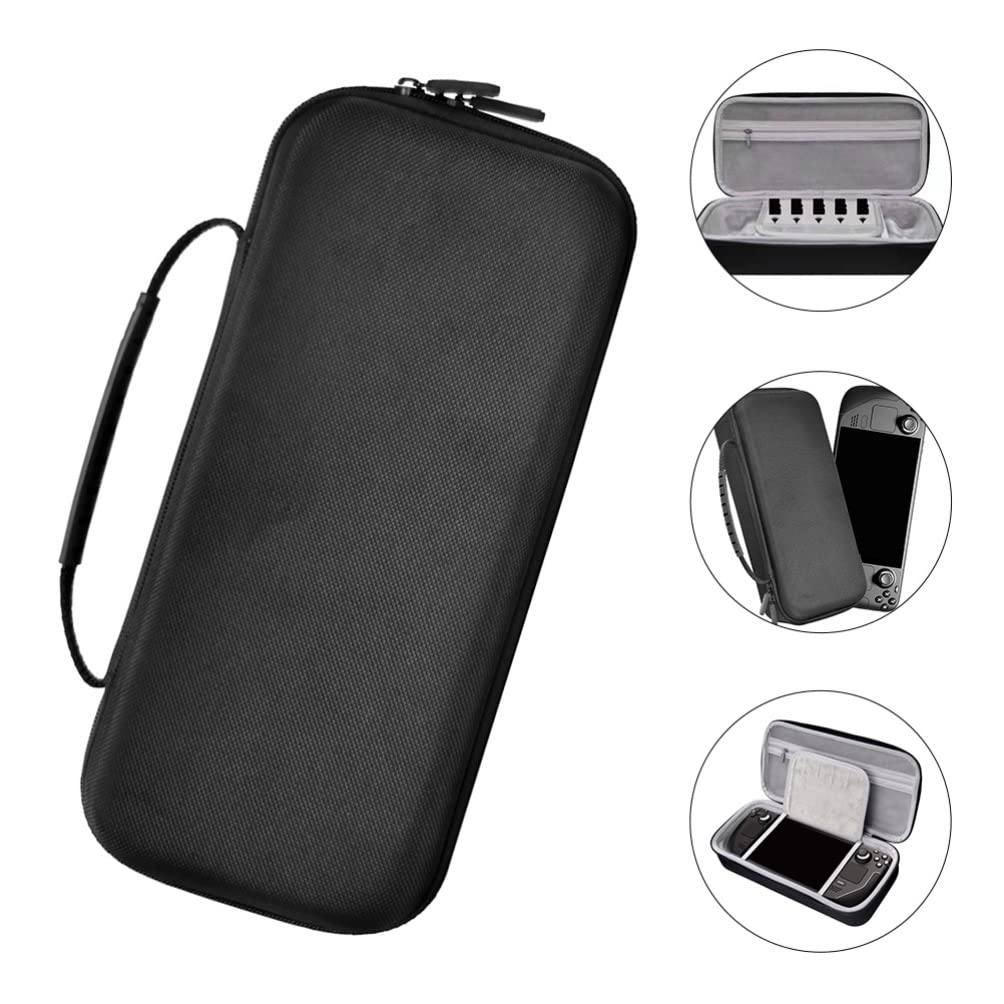 SOLUSTRE package zipper storage bags Game console Accessories Hard Storage Bag Handheld Storage Bag Game console Storage Case Portable Carry Case the host Storage Box eva travel