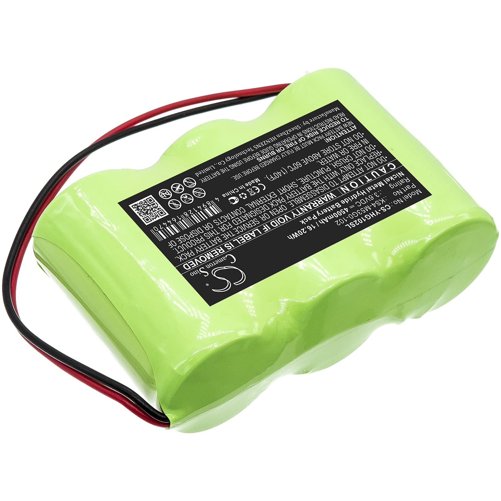 Replacement Battery for N3000CR-3YA KS4-M53G0-102 KS4-M53G0-101 KS4-M53G0-200,Compatible with Yamaha QRCX Robot Controllers RCX144 Robot Controllers RCX142 Robot Controllers QRCX Battery (4500mAh)