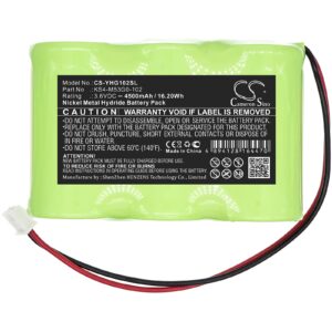 Replacement Battery for N3000CR-3YA KS4-M53G0-102 KS4-M53G0-101 KS4-M53G0-200,Compatible with Yamaha QRCX Robot Controllers RCX144 Robot Controllers RCX142 Robot Controllers QRCX Battery (4500mAh)