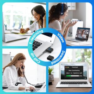 meatanty Undetectable USB Mouse Jiggler Mouse Mover with Separate Mode and ON/Off Buttons Supports Multi-Track,Driver-Free,Plug-and-Play Keeps PC/Laptop Awake