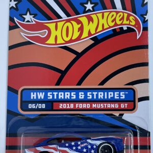 Hot Wheels 2022 - 2018 Ford Mustang GT - Stars & Stripes - 6/8