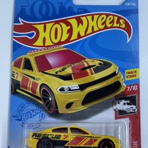 Hot Wheels - '15 Dodge Charger SRT - Yellow - Rescue - 7/10