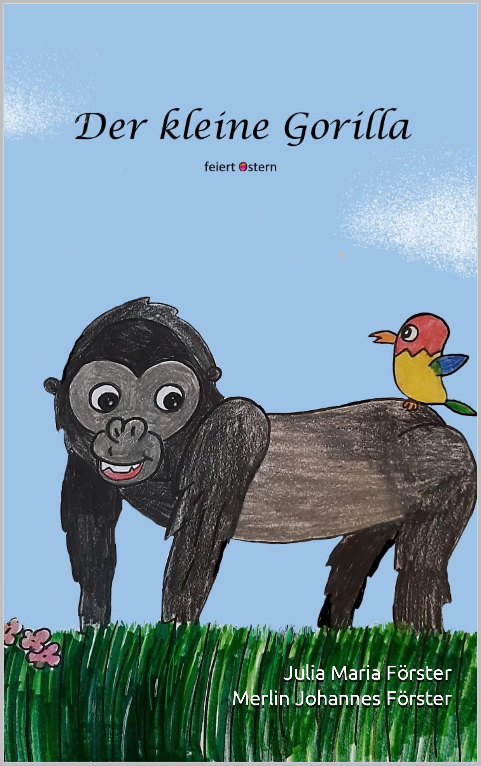 Der kleine Gorilla feiert Ostern (German Edition)