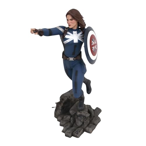 Diamond Select Toys Marvel Gallery Disney+: Captain Carter PVC Statue