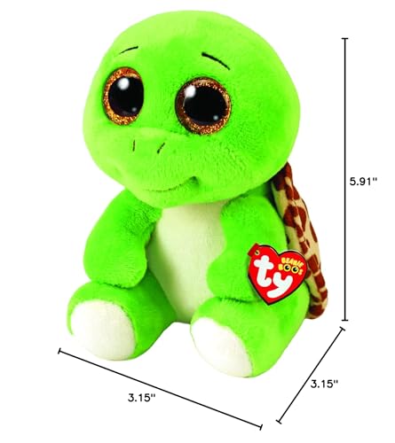 Ty - Beanie Boo's - TY36392 - Turbo The Turtle Soft Toy 15 cm