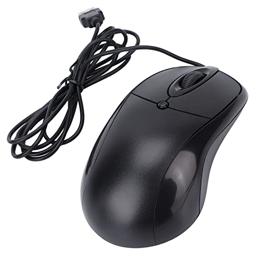 Zopsc-1 Ergonomic Game Mouse 1200 DPI Optical Corded USB Mouse Gaming Mice for Laptop PC Gamers Desktop Computer Laptop, Black