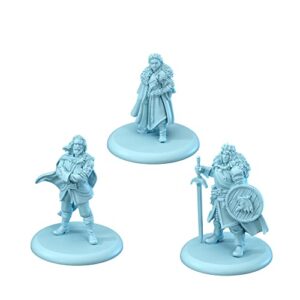 CMON A Song of Ice and Fire Tabletop Miniatures Game Stark Heroes III Box Set - Expand Your Forces with Iconic Stark Heroes! Strategy Game for Adults, Ages 14+, 2+ Players, 45-60 Min Playtime, Made