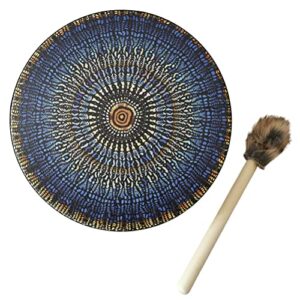 shaman drum, vegan shaman sound healing tool, symbol of the siberian drum spirit music shamanic drum