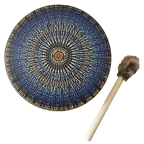 Shaman Drum, Vegan Shaman Sound Healing Tool, Symbol of the Siberian Drum Spirit Music Shamanic Drum