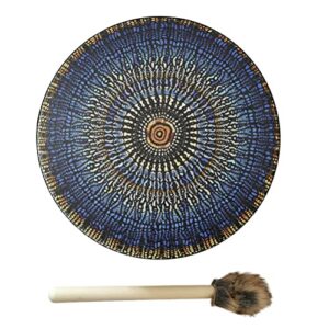 Shaman Drum, Vegan Shaman Sound Healing Tool, Symbol of the Siberian Drum Spirit Music Shamanic Drum