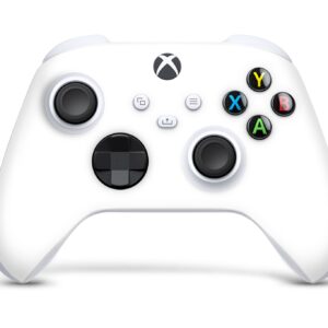 GNG White Skins Compatible with Xbox Series X Console Decal Vinal Sticker + 2 Controller Set