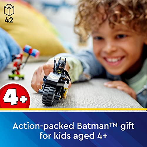 LEGO DC Batman Versus Harley Quinn 76220, Superhero Action Figure Set with Skateboard and Motorcycle Toy for Kids, Boys and Girls Aged 4 Plus