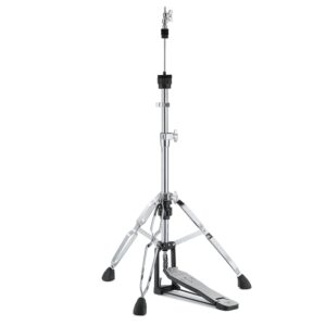 Starfavor Hi-Hat Stand Double Braced 3-Leg with Non-Slip Rubber Feet Adjustable Height 30.71''-36.22'', Premium Zinc Alloy Frame for Sturdiness ST-700