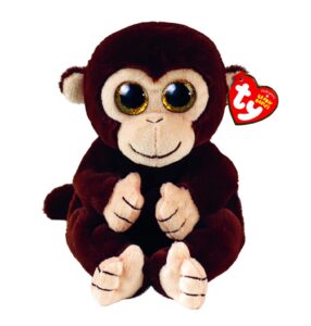 ty beanie matteo -brown monkey - 6"