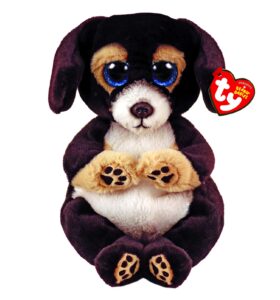 ty toys beanie baby black dog ranger - 15 cm (2009301)