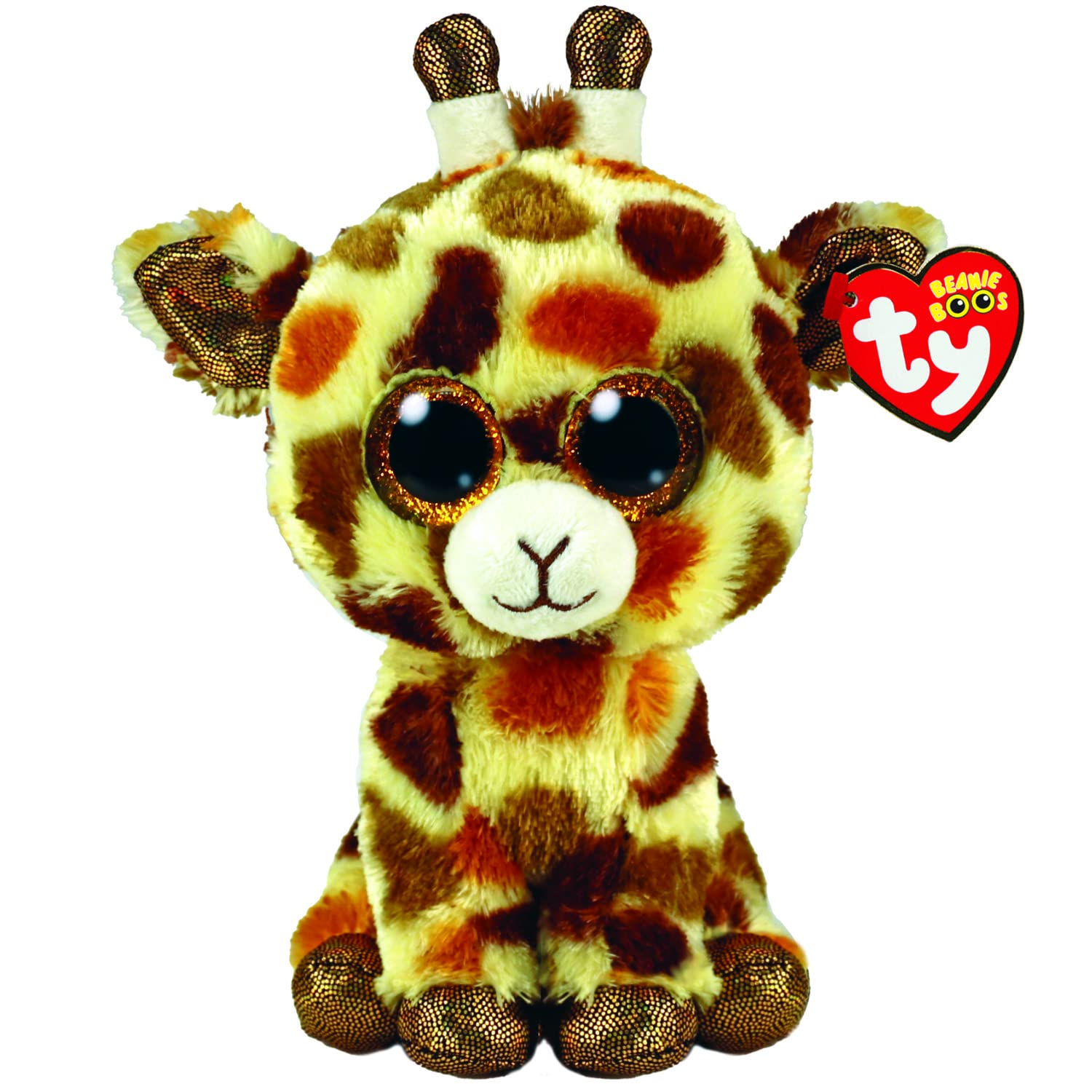 Ty Beanie Boo Stilts - Tan Giraffe - 6"