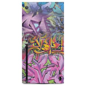 GNG Graffiti Skins Compatible with Xbox Series X Console Decal Vinal Sticker + 2 Controller Set