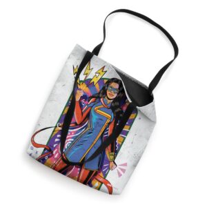 Marvel Ms. Marvel Kamala Khan Mural Art Tote Bag