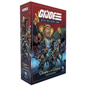 Renegade Game Studios G.I. Joe Deck-Building Game: Shadow of The Serpent Expansion - Ages 13+, 1-4 Players 30-70 Mins, Deck Building Game Expansion