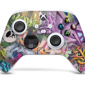 GNG Graffiti Skins Compatible with Xbox Series X Console Decal Vinal Sticker + 2 Controller Set