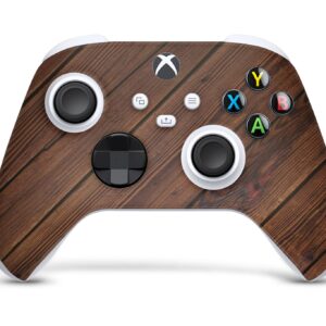 GNG Wood Skins Compatible with Xbox Series X Console Decal Vinal Sticker + 2 Controller Set