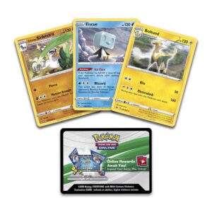 Pokémon TCG: Knockout Collection (Boltund, Eiscue & Galarian Sirfetch'd and 2 Booster Packs)