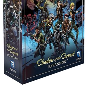 Renegade Game Studios G.I. Joe Deck-Building Game: Shadow of The Serpent Expansion - Ages 13+, 1-4 Players 30-70 Mins, Deck Building Game Expansion