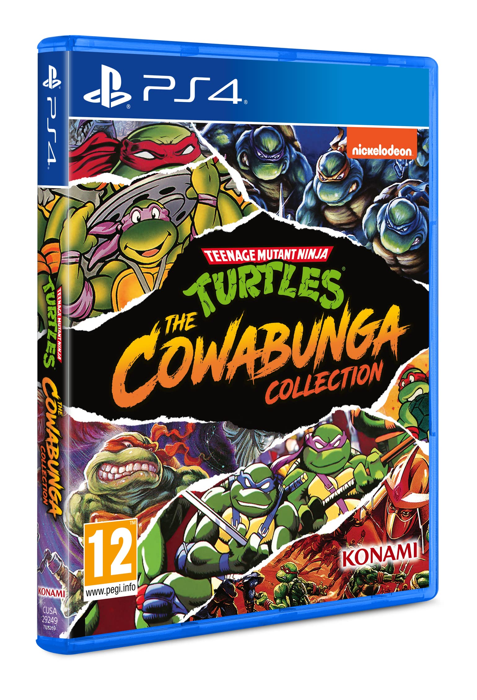 Teenage Mutant Ninja Turtles: Cowabunga Collection (PS4) Import Region Free