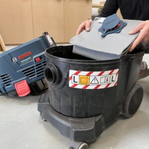 Macam reusable dust bag for with BOSCH VAC090 9 Gallon dust extractors