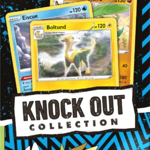 Pokémon TCG: Knockout Collection (Boltund, Eiscue & Galarian Sirfetch'd and 2 Booster Packs)