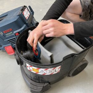 Macam reusable dust bag for with BOSCH VAC090 9 Gallon dust extractors