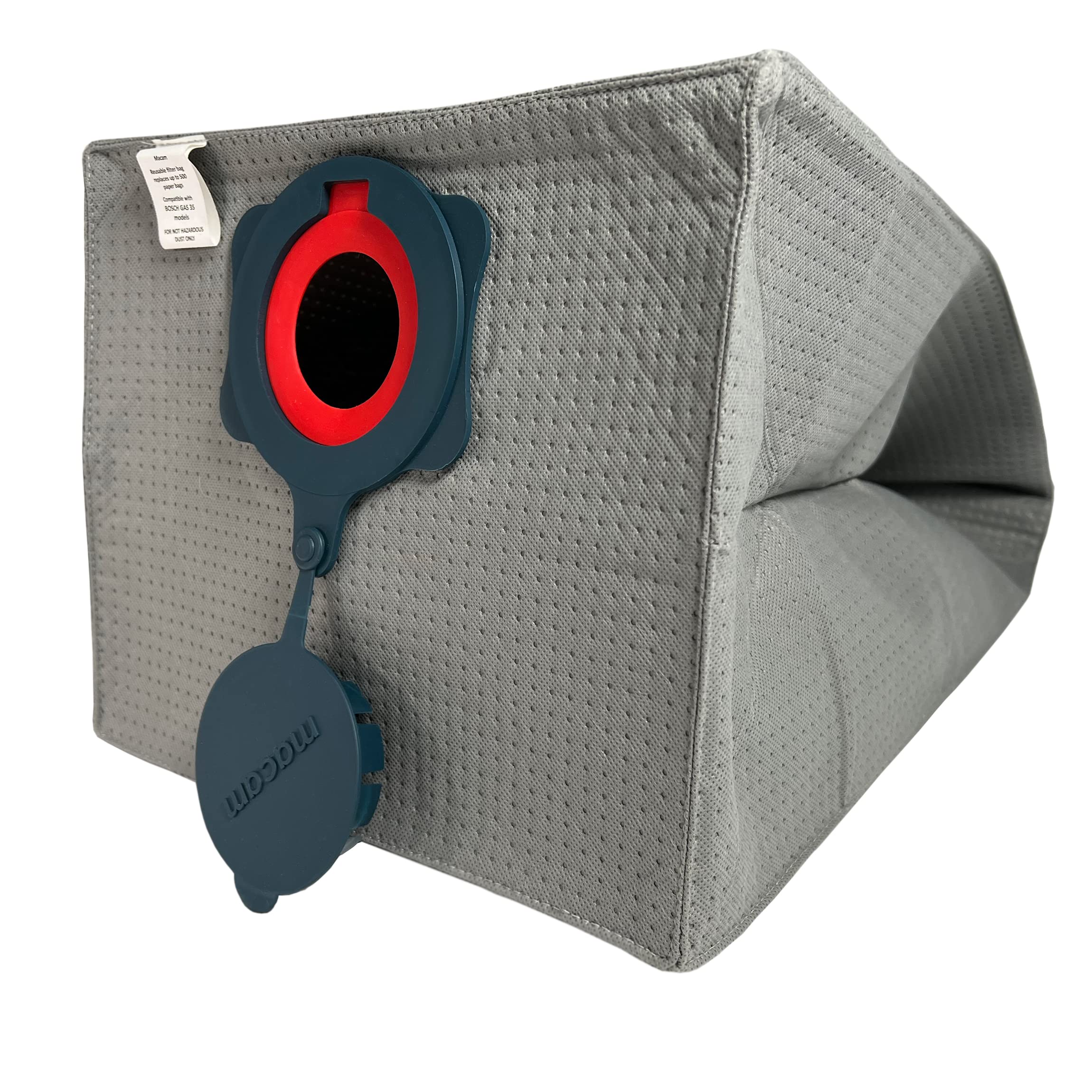 Macam reusable dust bag for with BOSCH VAC090 9 Gallon dust extractors