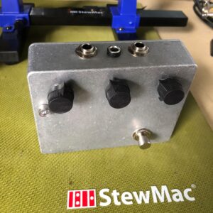 StewMac Ghost Drive Overdrive Pedal DIY Build Your Own Kit, With Bare Enclosure, Based on Klon Centaur (12254)