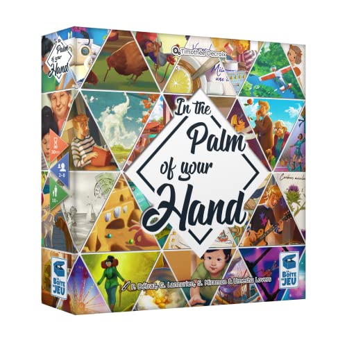 LA BOITE DE JEU in The Palm of Your Hand | Party Game for Teens and Adults | Ages 10+ | 2 to 8 Players | 30 Minutes