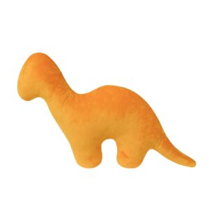 Marble Empire Dino Nugget Plush,24inch Dino Chicken Nugget Pillow,Dinosaur Nugget Stuffed Animal Plush Toy Halloween Christmas Birthday Gifts for Kids Adults (Brachiosaurus)