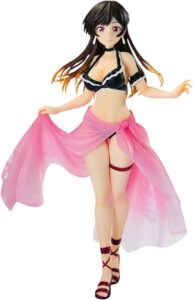 ichibansho figure - rent-a-girlfriend - chizuru mizuhara -summer dressing- (satisfaction level 4), bandai spirits collectible statue