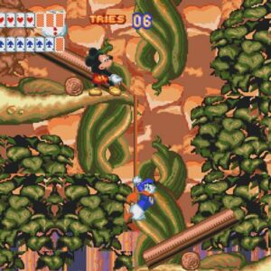 World of Illusion Starring Mickey Mouse and Donald Duck (Sega Genesis / Megadrive) – Reproduction Video Game Cartridge