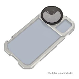 SmallRig 52mm Cellphone Filter Ring Adapter (M Mount), Compatible with Phone Cage with M Lens Mount for iPhone 13 Series / 12 Pro / 12 Pro Max - 3840