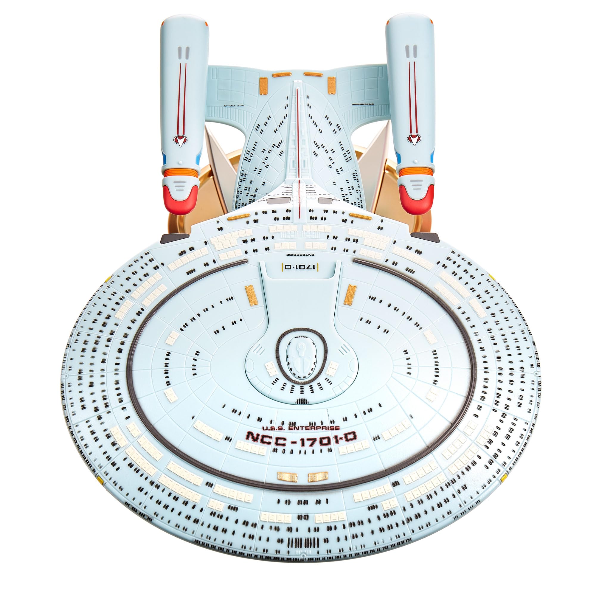 CC Countdown Characters by Numskull 2024 Star Trek Enterprise Collectible Figure - Official Star Trek Merchandise - Buildable Advent Calendar Statue