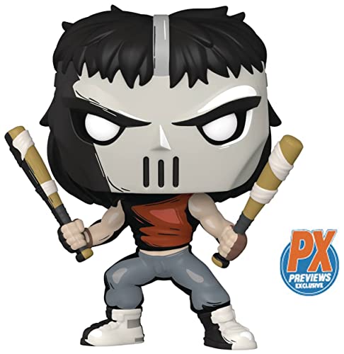 POP Teenage Mutant Ninja Turtles - Casey Jones (PX Previews Exclusive) Funko Vinyl Figure (Bundled with Compatible Box Protector Case)