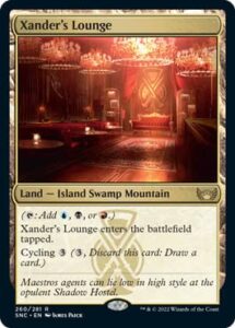 magic: the gathering - xander's lounge (260) - streets of new capenna